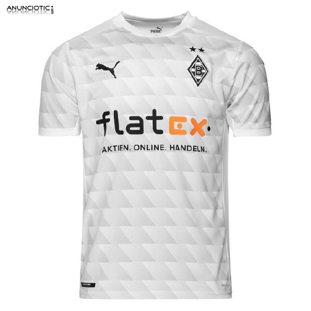 camisetas de f&uacute;tbol Borussia Monchengladbach 2020-21