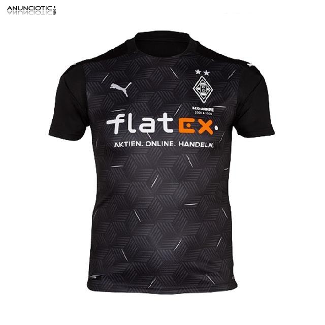 camisetas de f&uacute;tbol Borussia Monchengladbach 2020-21