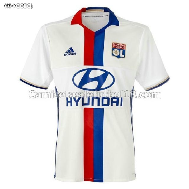 nueva primera equipaci&oacute;n olympique de lyon 