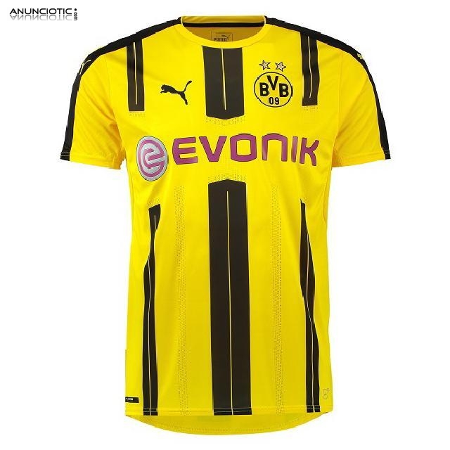 nueva equipaci&oacute;n borussia dortmund 2016-2017