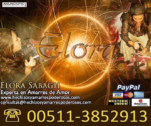 VIDENTE Y TAROTISTA ELORA SABAGH 00511-3852913 