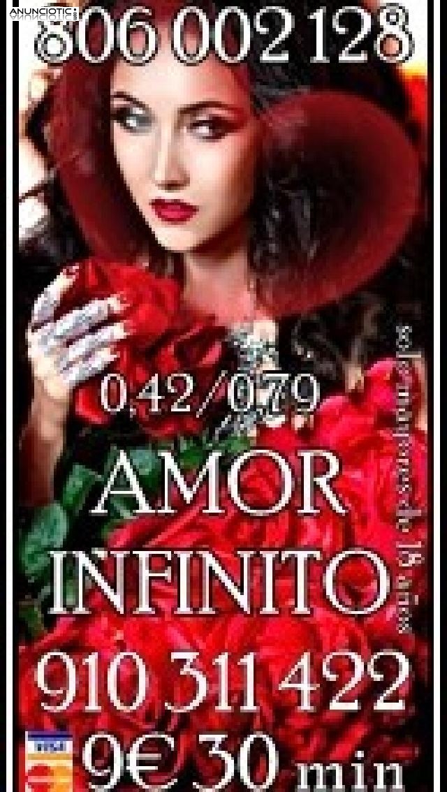 9� 30min TAROT BARATO DEL AMOR ESPECIALISTAS 910311422/