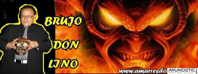 BRUJO PACTADO DON LINO  / TE HACE VER LA CARA DE TU ENEMIGO,TE CURA EL DA&Ntilde;O CAUSADO POR EL
