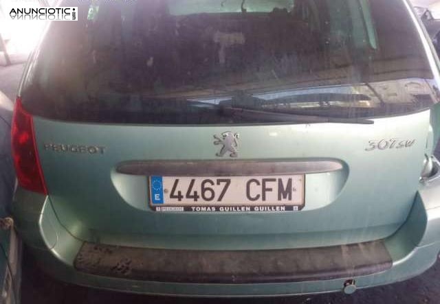 Peugeot 307 sw del a&ntilde;o 2002