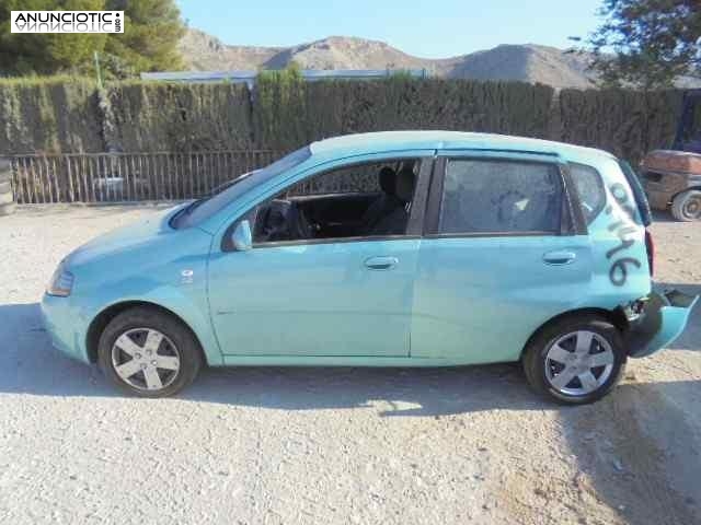 Despiece 9946 chevrolet kalos 2005 1.4