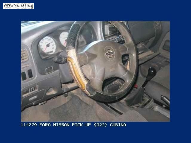114770 faro nissan pick-up (d22) cabina