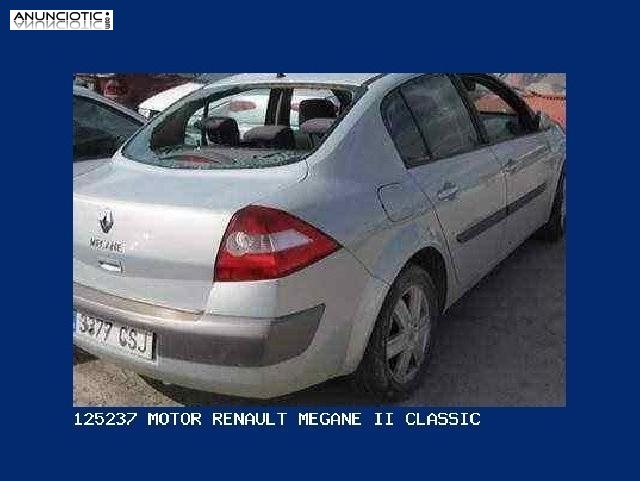 125237 motor renault megane ii classic