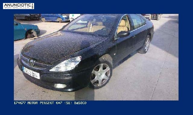 174677 motor peugeot 607 (s1) b&aacute;sico