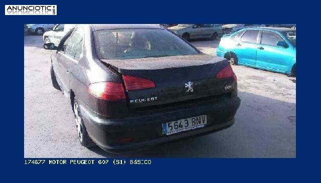 174677 motor peugeot 607 (s1) b&aacute;sico
