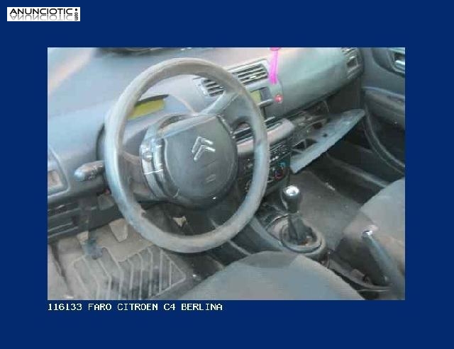 116133 faro citroen c4 berlina