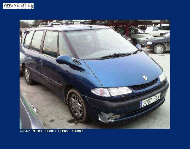 137351 motor renault espace /grand