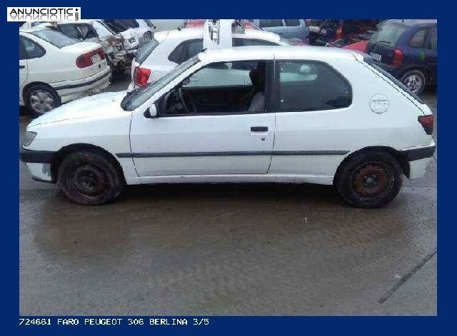724661 faro peugeot 306 berlina 3/5