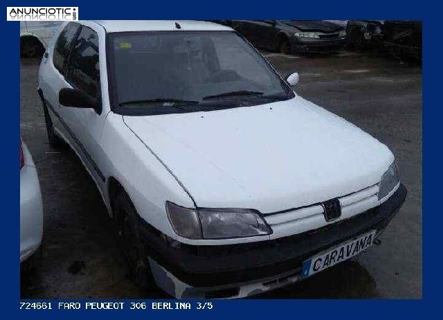 724661 faro peugeot 306 berlina 3/5