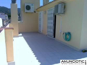 LA ALBERCA  Bonito Atico-D&uacute;plex 3 dorm, sin muebles, terraza de 37m