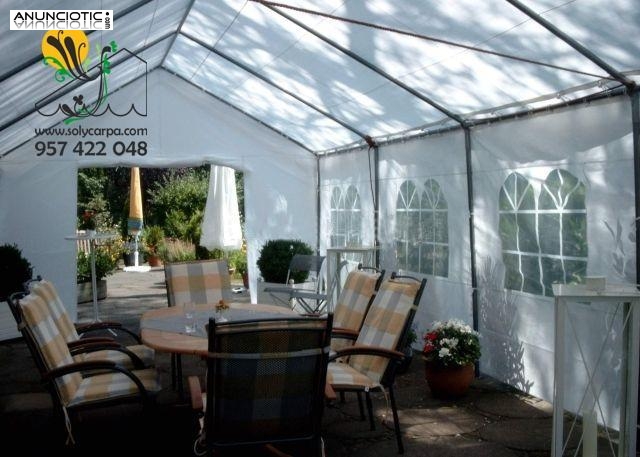 Carpas para monter&iacute;as y eventos 4x8