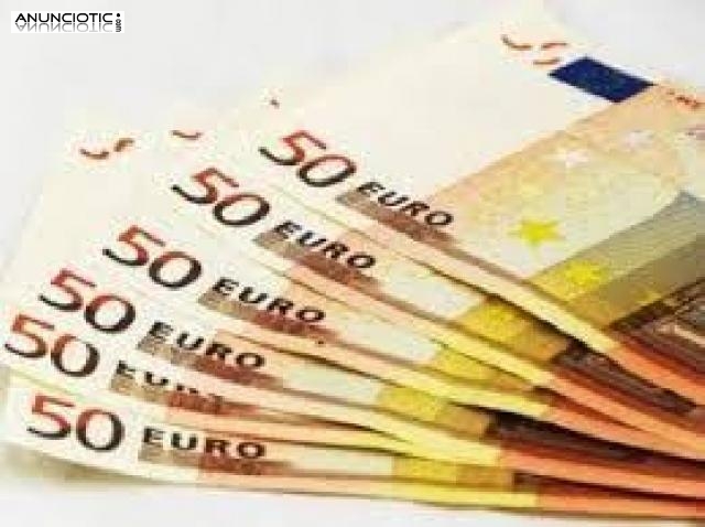 Oferta de pr&eacute;stamo para personas en dificultades financieras