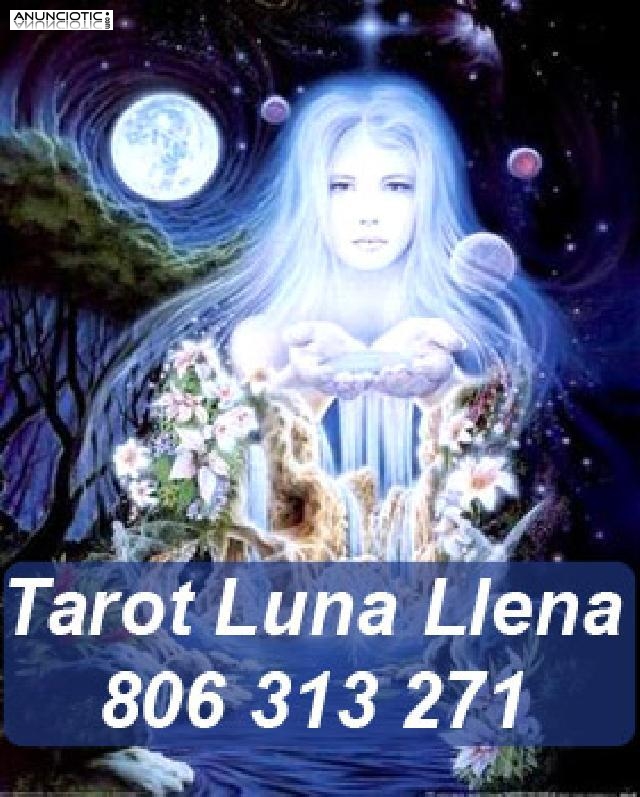 Tarot Luna Llena, barato y bueno: 806 313 271.