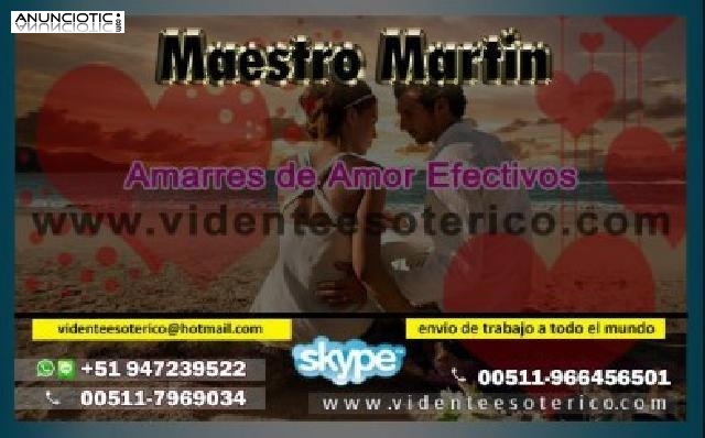 vidente mart&iacute;n atraer&aacute; y sometera a tu ser amado con amarres de amor