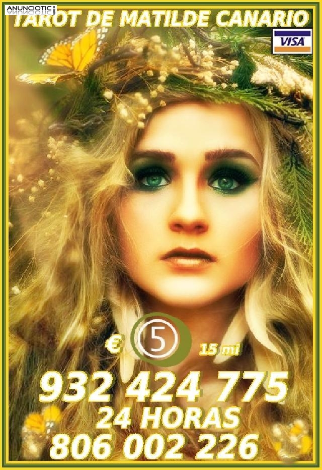 Oferta Tarot Visa Melisa  928 079 062 desde 5� 15mtos, las 24 horas a su di