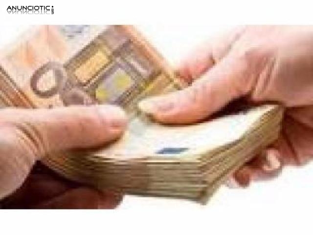 Oferta de pr&eacute;stamo de dinero y la financiaci&oacute;n