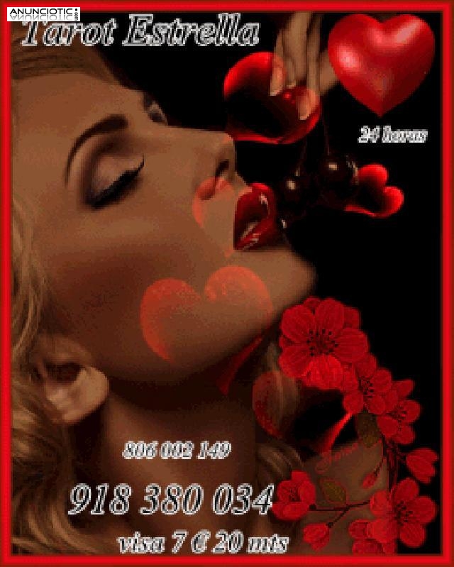 TAROT DEL AMOR VISA DESDE  5� 15 mts. 918 380 034 Y 806 002 149