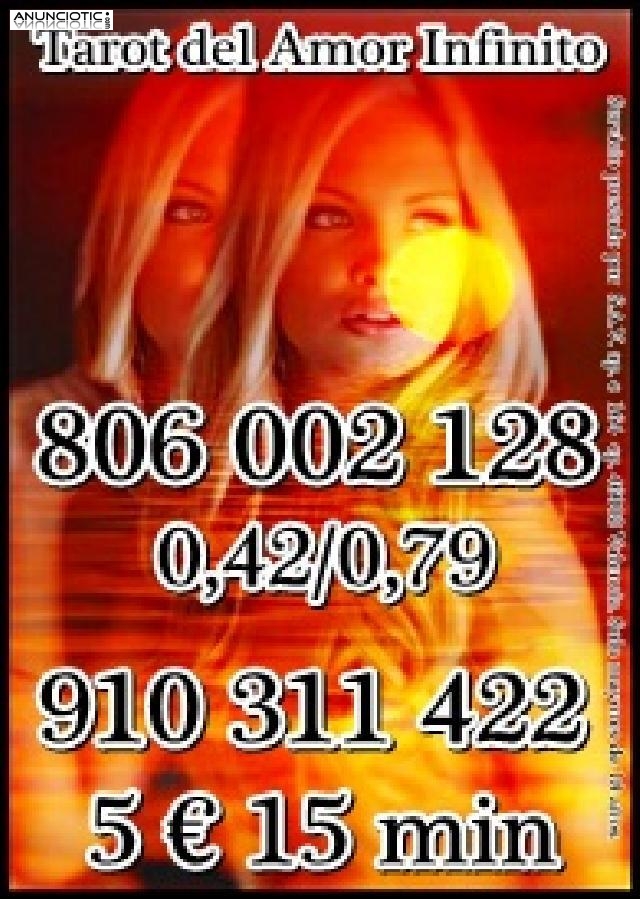 TAROT ECONOMICO Y FIABLE 910311422-806002128 VISA 6 � 20min  