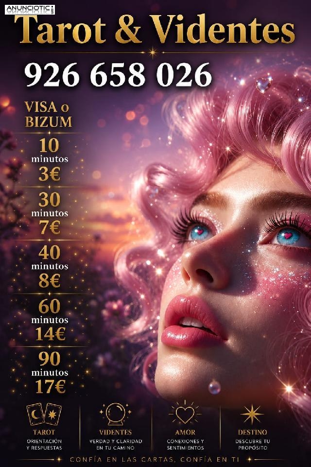 TAROT Y VIDENTES 40 MIN 8�
