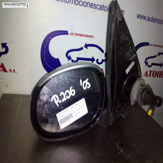 834231 retrovisor peugeot 206+ b&aacute;sico