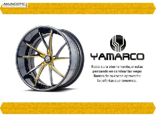 Yamarco &uacute;ltima tecnolog&iacute;a en llantas