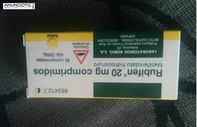 Comprar rubifen 20 mg contrareembolso Espa&ntilde;a..Email:.... mfarmacia005@gmail