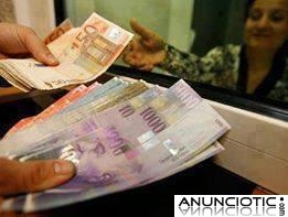 Oferta de pr&eacute;stamo r&aacute;pido y serio entre individuo