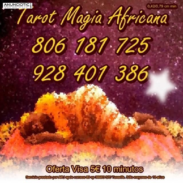 tarot magia africana por solo 0,42 cm min. visas desde 5� 10 min.
