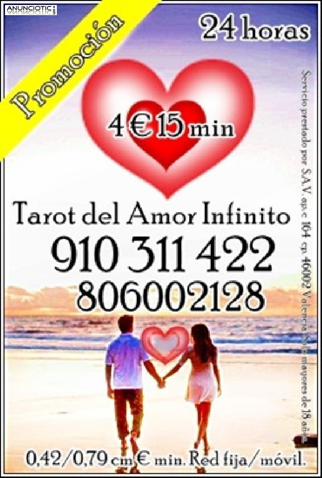 TAROT VISA Y VIDENCIA PURA PROMOCI&Oacute;N 4 � 15 min/ 9 � 30 min / 12� 45min 910