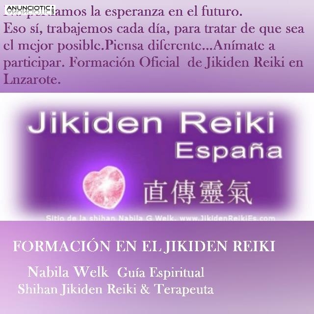  Formación Oficial  de Jikiden Reiki en Lnzarote    