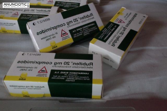 Se vende Rubifen 20 mg (30 comprimidos) a 30� la caja. 