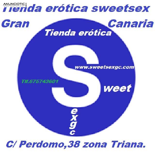 Tienda er&oacute;tica sweetsexgc, estamos en la C/ Perdomo,38