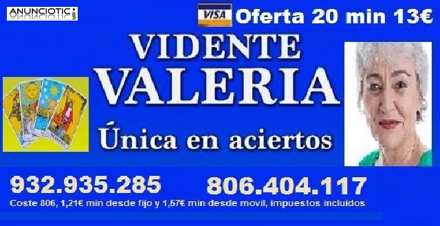 Valeria 806 404 117. Vidente y medium &uacute;nica en acierto.