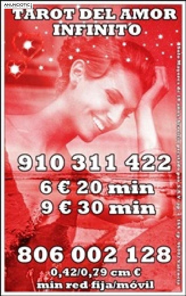 TAROT ECONOMICO DE AMOR  910311422-806002128 VISA 6 � 20min  