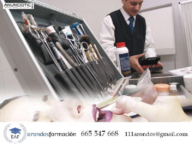 Curso t&eacute;cnico en tanatoest&eacute;tica y agente funerario