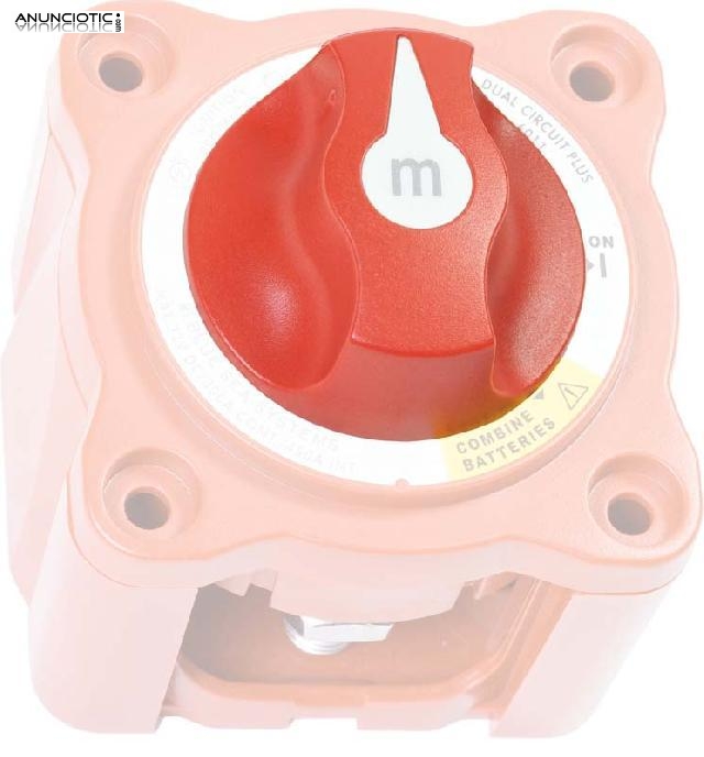 Pu&ntilde;o roja repuesto para interruptor de baterias blue sea
