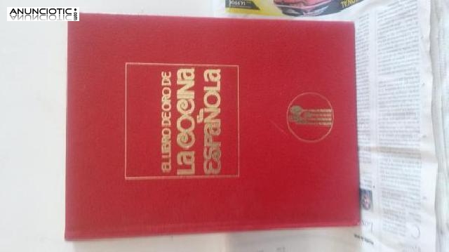 Libro de oror de la cocina espa&ntilde;ola