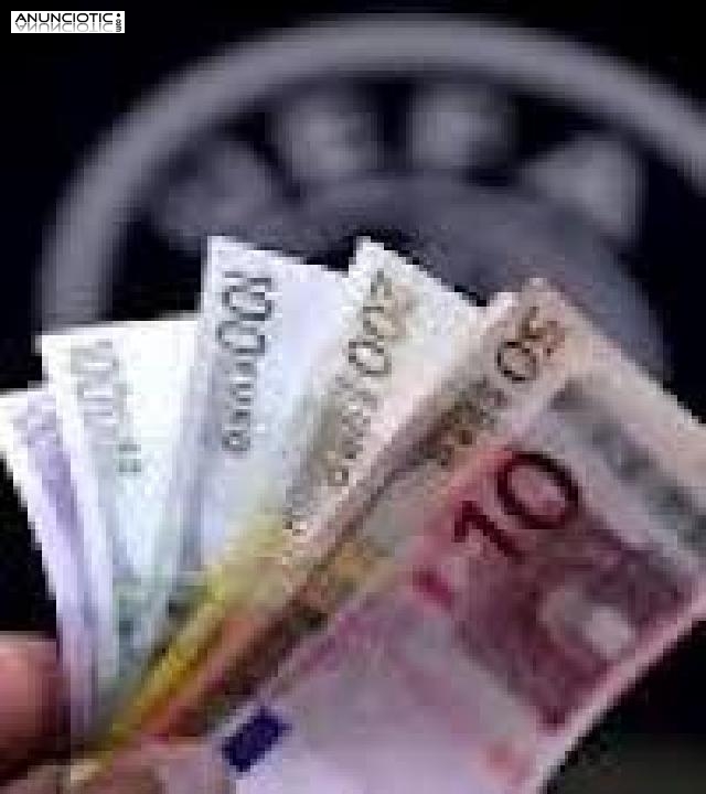 Pr&eacute;stamo de dinero oferta a las personas seria y confiable