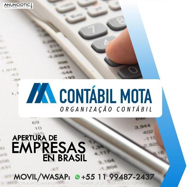 ABOGADOS EN BRASIL / CONTABLE / APERTURA DE EMPRESAS