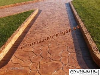 HORMIG&Oacute;N IMPRESO � DECORACION PAVIMENTOS HORMIGON IMPRESO