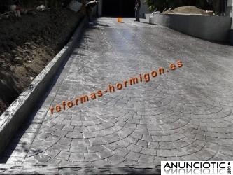 HORMIG&Oacute;N IMPRESO � DECORACION PAVIMENTOS HORMIGON IMPRESO