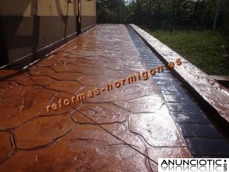 HORMIG&Oacute;N IMPRESO � DECORACION PAVIMENTOS HORMIGON IMPRESO