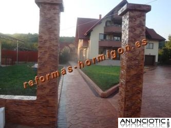 HORMIG&Oacute;N IMPRESO � DECORACION PAVIMENTOS HORMIGON IMPRESO