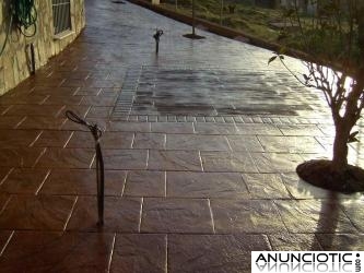 Suelos de hormigon pulido y hormigon impreso