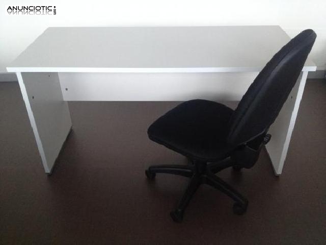 Mesa Ofimat 140 x 60cm blanco