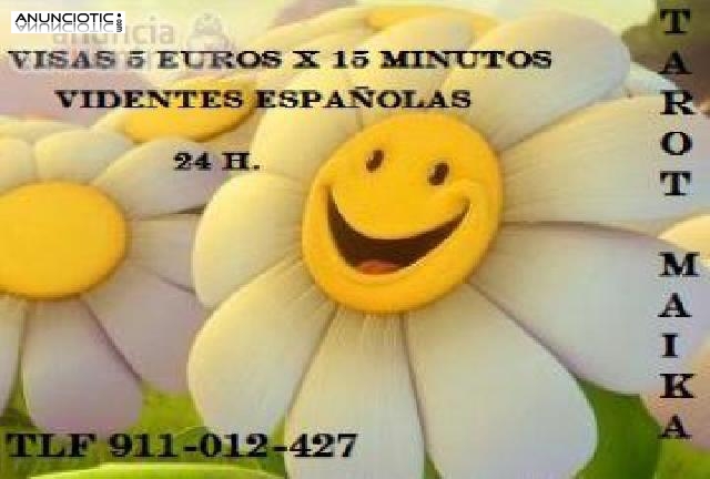 TAROT  BARATO MAIKA 5 EUROS X 15 MINUTOS 24 H VIDENTES ESPA&Ntilde;OLAS 